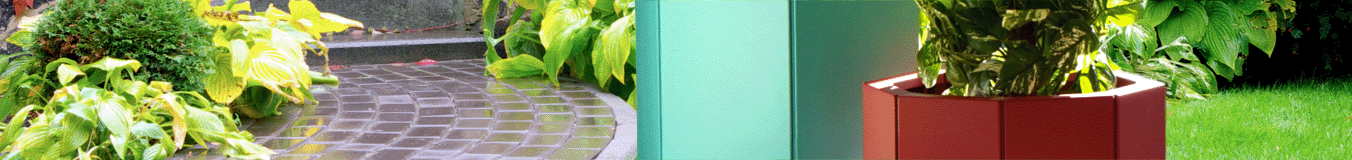 Octagonal planters