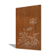 Corten steel panels