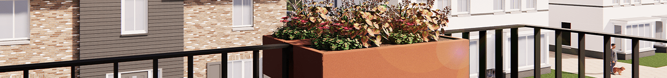 Balcony planters Balcony planters