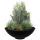 Round planters