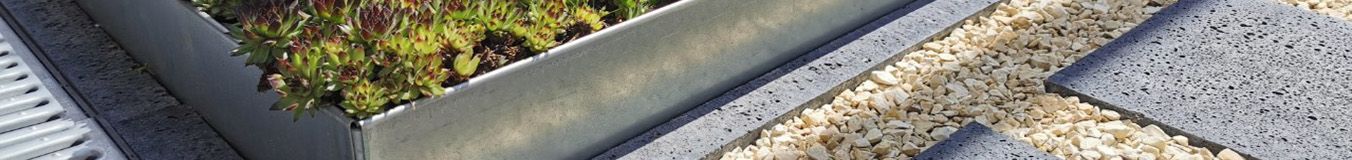 Galvanised steel border edge Galvanised steel border edge