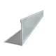 Galvanised steel border edge