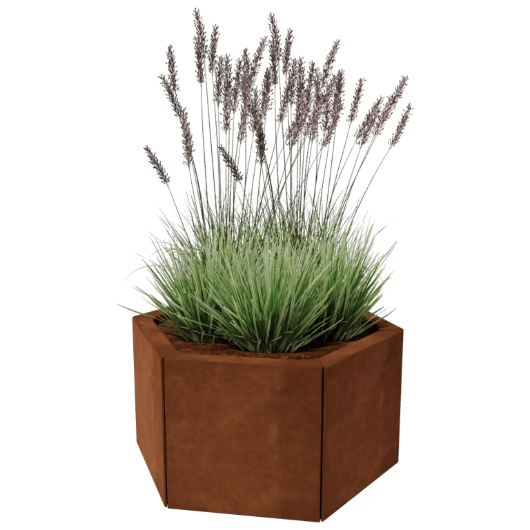 Corten steel planter Denver 30