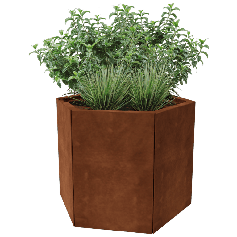 Corten steel planter Denver 40