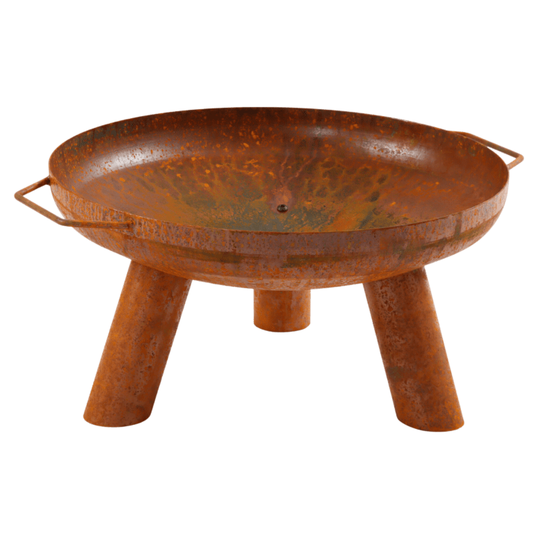 Corten steel bowl fire pits Louisiana 108 x 98 x 31 cm