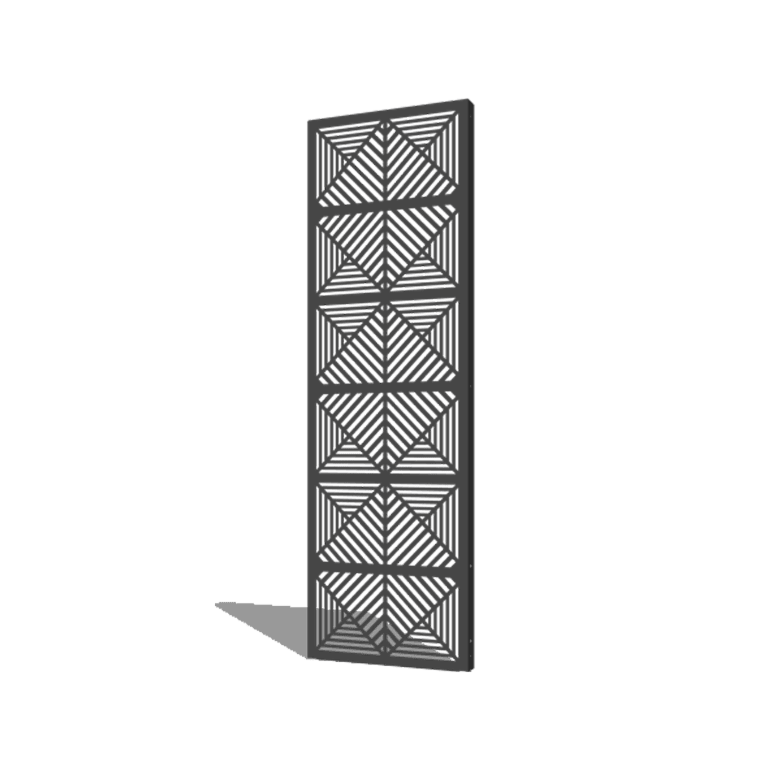 Powder coated steel panel lines composition 1 60 x 6 x 190 cm