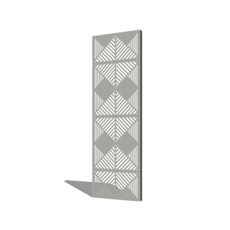 Powder coated steel panel lines composition 3 60 x 6 x 190 cm