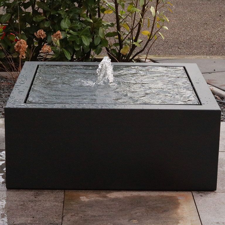 Aluminium water table 100 x 100 x 40 cm
