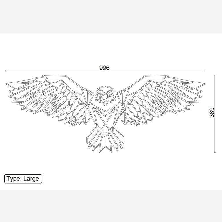 Metal wall decor Eagle