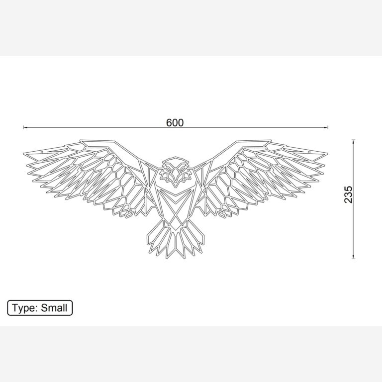 Metal wall decor Eagle