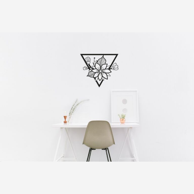 Metal wall decor Flower 1.0