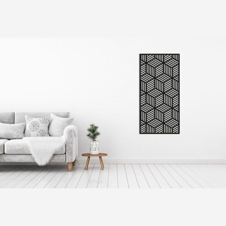 Metal wall decor Geometric shapes 1.0 *OP=OP