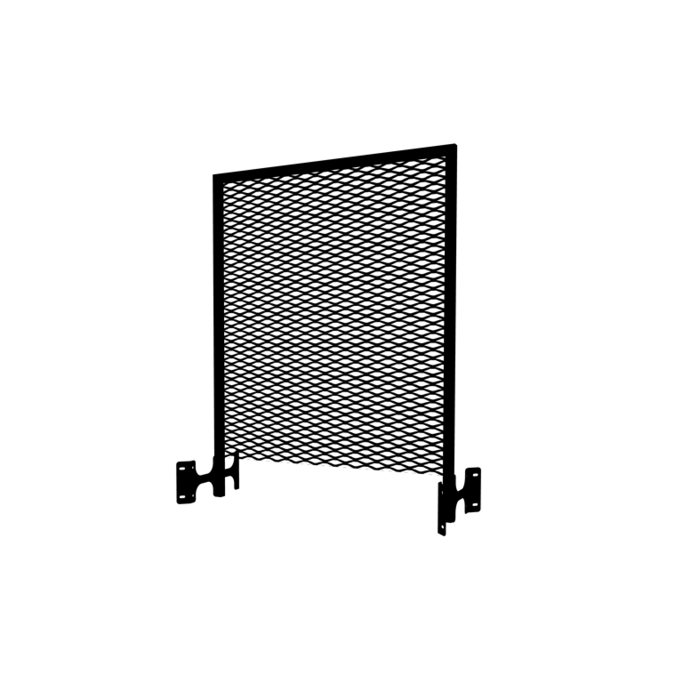 Black trellis for planter 100 x 40 cm