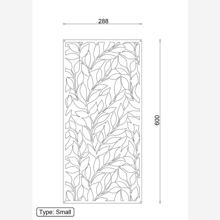 Metal wall decor Leaves