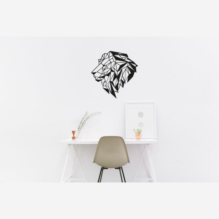 Metal wall decor Lion 2.0