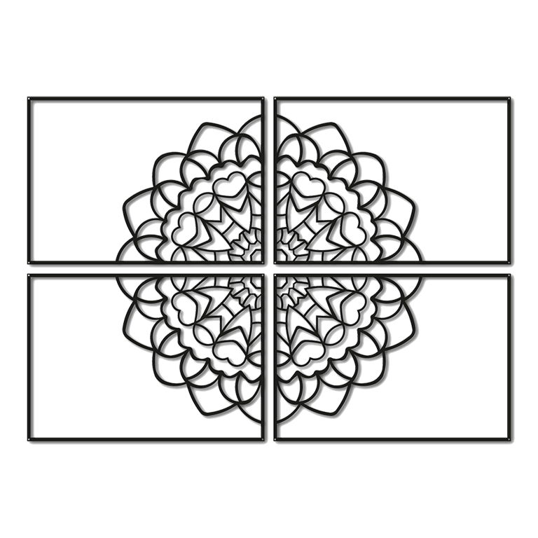 Metal Wall Decoration Mandala *OP=OP