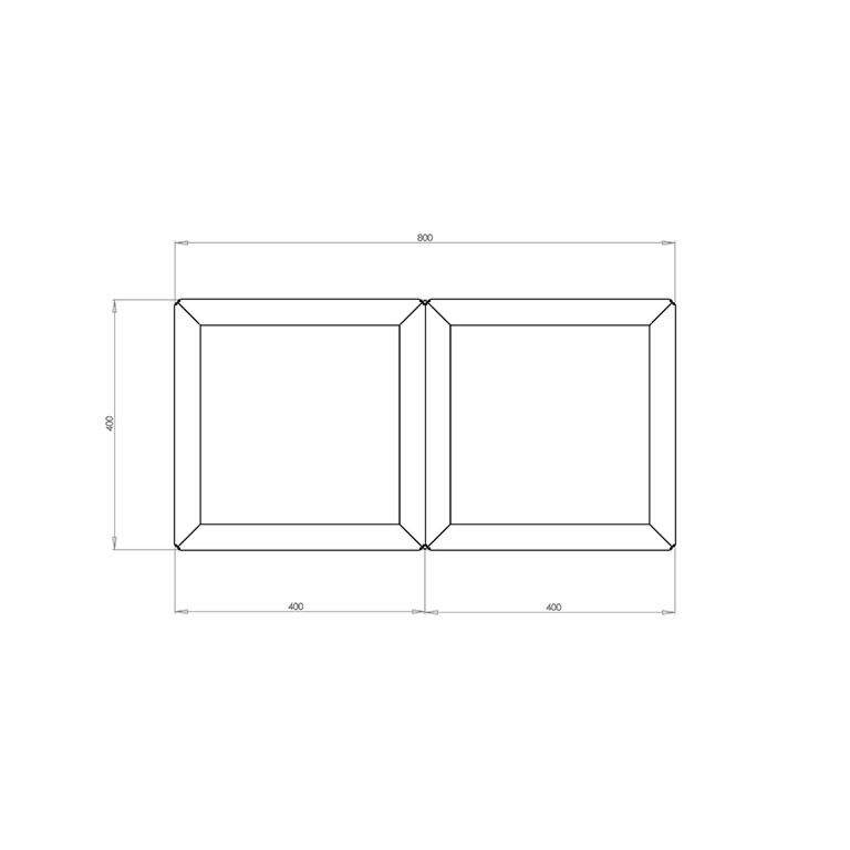 Corten steel planter Miami special II 40