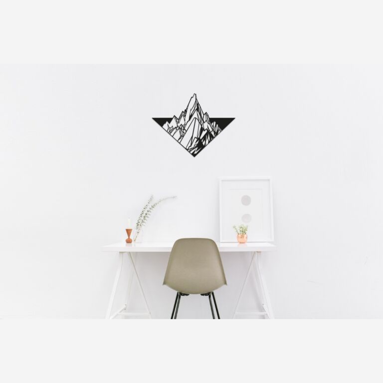 Metal wall decor Mountain