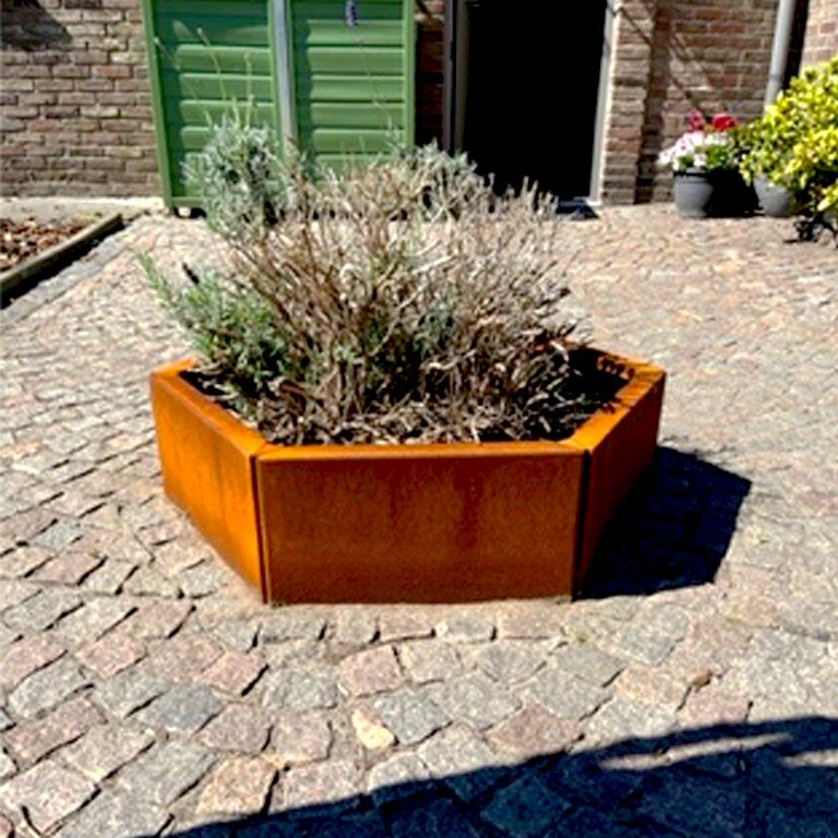 Corten steel planter Denver 40