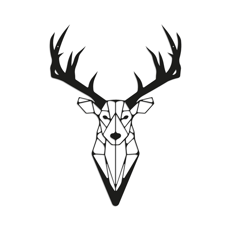 Metal wall decor Reindeer