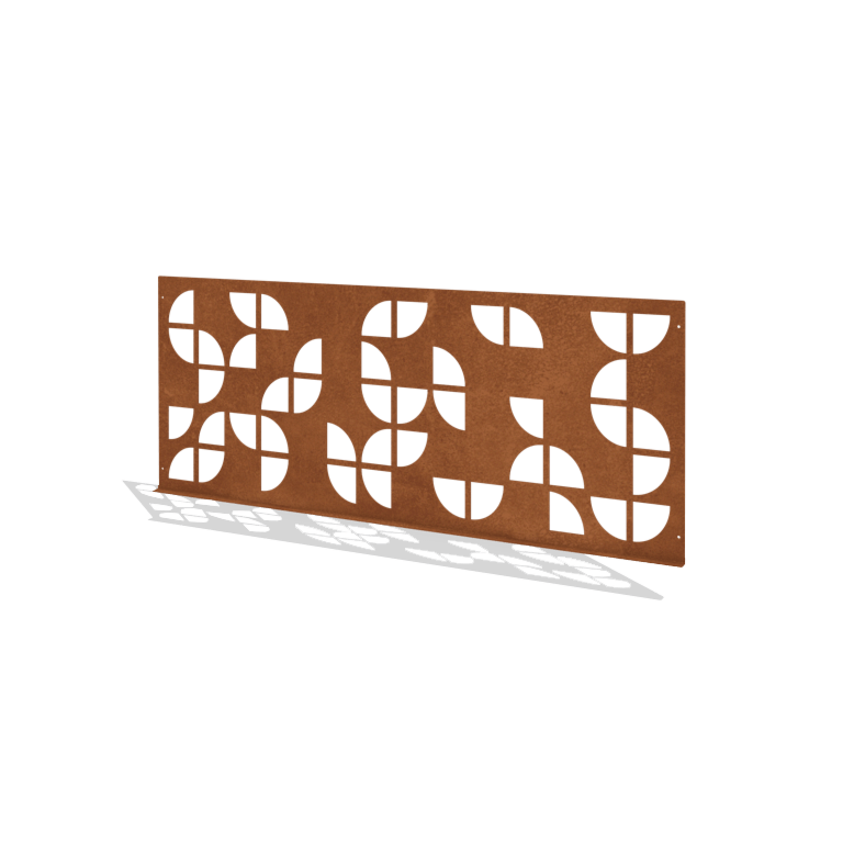 Corten steel decorative fence G 149 x 60 cm