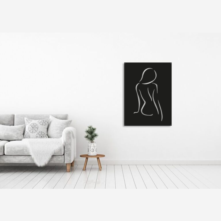 Metal wall decor Woman