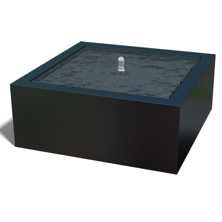 Aluminium water table 100 x 100 x 40 cm