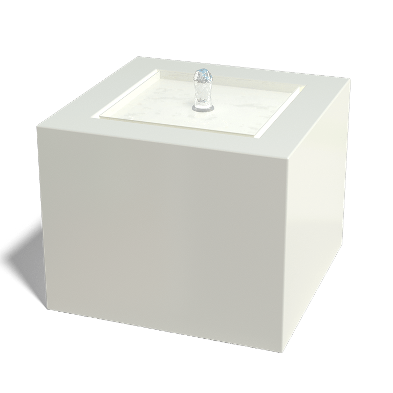 Aluminium water table 50 x 50 x 40 cm