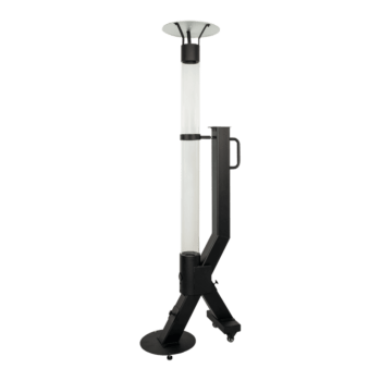 Pellet patio heater - Rocket - Black