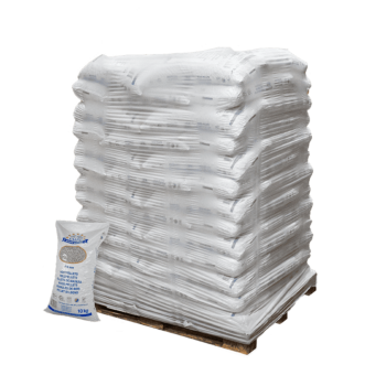 Pellet patio heaters - Pallet of wood pellets