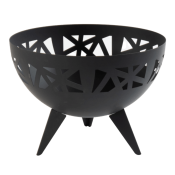 Steel bowl fire pits Michigan black 58 x 58 x 42 cm (While supplies last!)