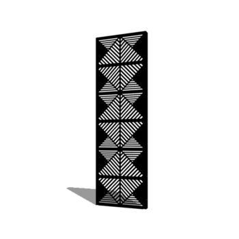 Powder coated steel panel lines composition 2 60 x 6 x 190 cm