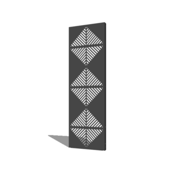 Powder coated steel panel lines composition 4 60 x 6 x 190 cm