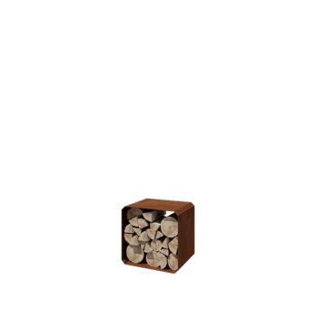Corten steel log storage Colorado - 1 piece
