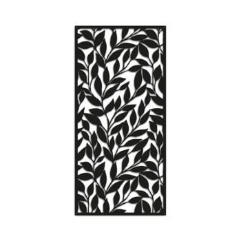 Metal wall art - Leaves Small - 60 x 28,8 cm