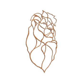 Corten steel wall decor The Lion King *OP=OP