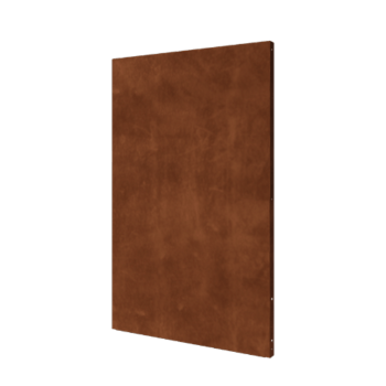 Corten steel garden panel - Basic - 120 x 6 x 190 cm