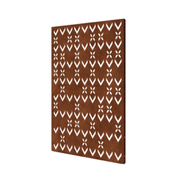 Corten steel panel roof motif composition 3 120 x 6 x 190 cm