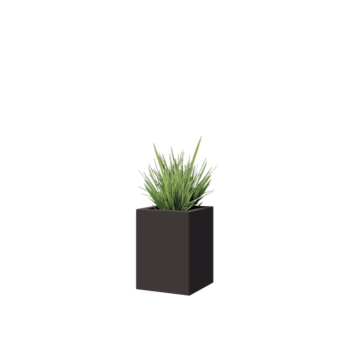 Steel planter - Square - 30 x 30 x 40 cm - RAL7016 matt (anthracite grey) - Without bottom plate
