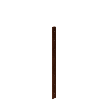Corten steel planter - Corner piece 30° - 80 cm