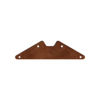 Corten steel planter - Joining plate - 120°