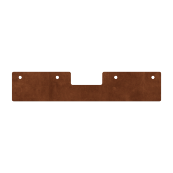 Corten steel planter - Joining plate - 180°