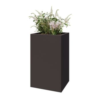Steel planter - Rectangle - 50 x 40 x 80 cm - Other RAL colour - Without bottom plate
