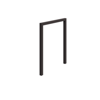 Steel pergola - Straight - 200 x 230 cm - RAL7016 matt (anthracite grey) - Without concrete base