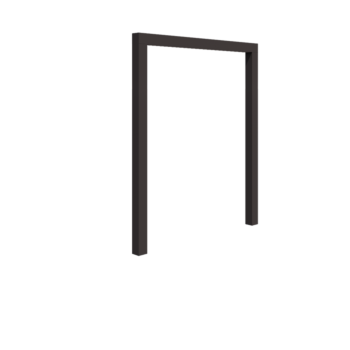 Steel pergola - Straight - 200 x 230 cm - Other RAL colour - Without concrete base