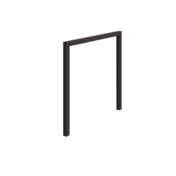 Steel pergola - Straight - 250 x 230 cm - RAL7016 matt (anthracite grey) - Without concrete base