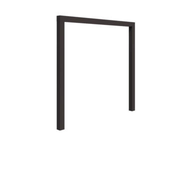 Steel pergola - Straight - 250 x 230 cm - Other RAL colour - Without concrete base