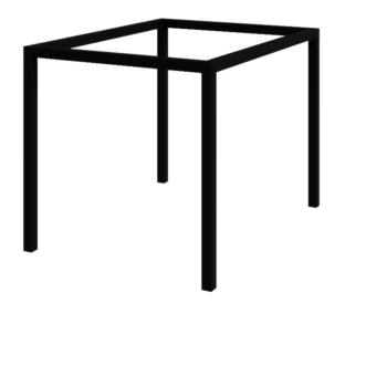 Steel pergola - Rectangle - 324 x 250 x 230 cm - RAL9005 matt (black) - Without concrete base