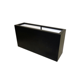 Polyester plantenbak - Rechthoek - 100 x 30 x 50 cm - Met bodem