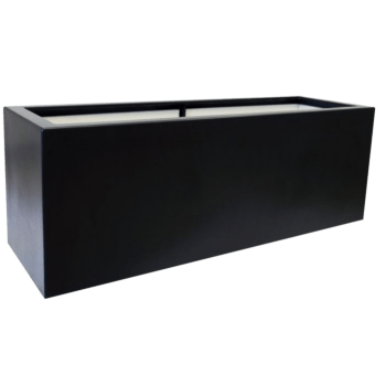 Polyester plantenbak - Rechthoek - 120 x 40 x 50 cm - Met bodem
